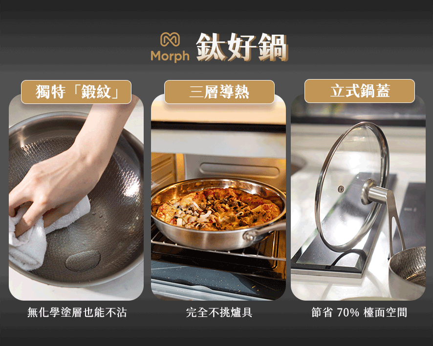 MORPH 鈦好鍋 VIP預購， 65折鎖定最後機會
